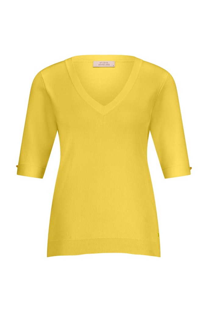 Studio Anneloes linay pullover 12822 2000 golden yellow