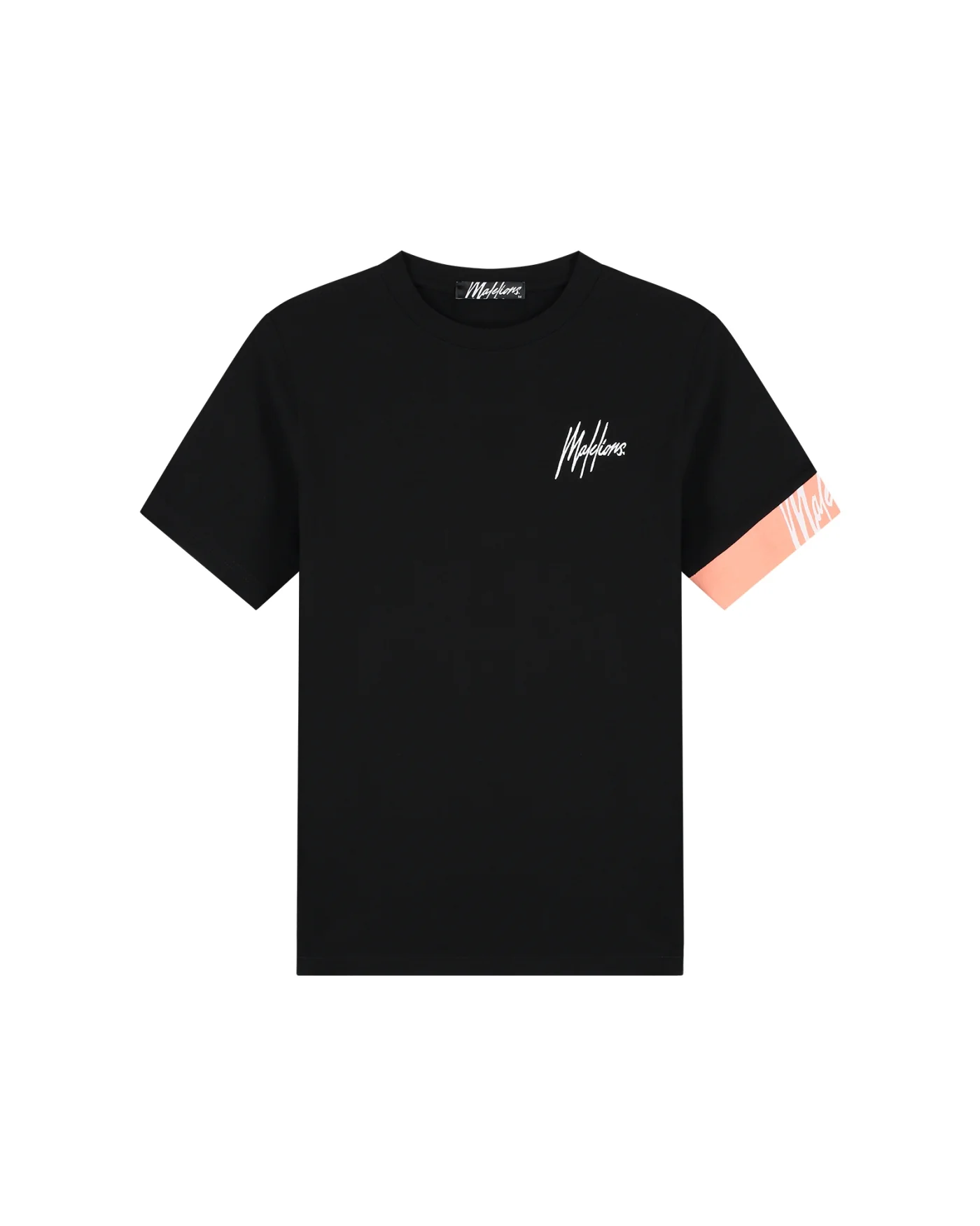 Malelions men captain t-shirt 2.0 mm1-hs25-01 113 black coral