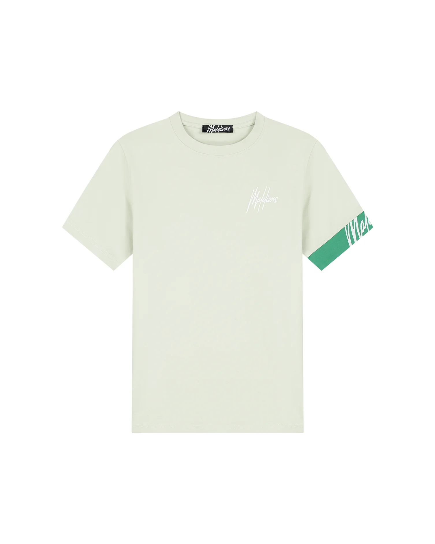 Malelions men captain t-shirt 2.0 mm1-hs25-01 739 light sage green