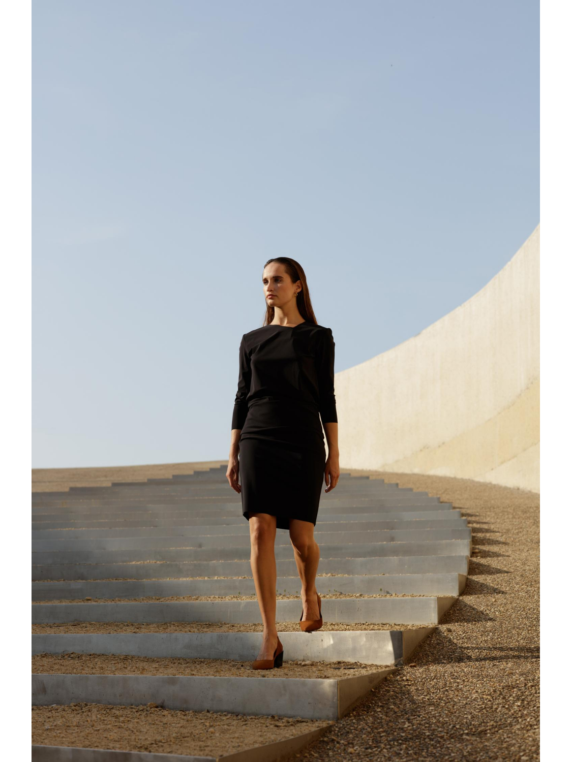 studio .ruig studio .ruig travel jersey jurk Joelle black
