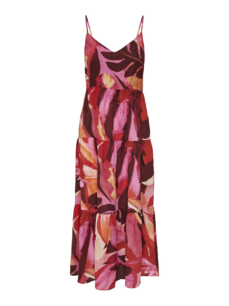 Only onlalma life vis strap long dress 15256836 russet brown
