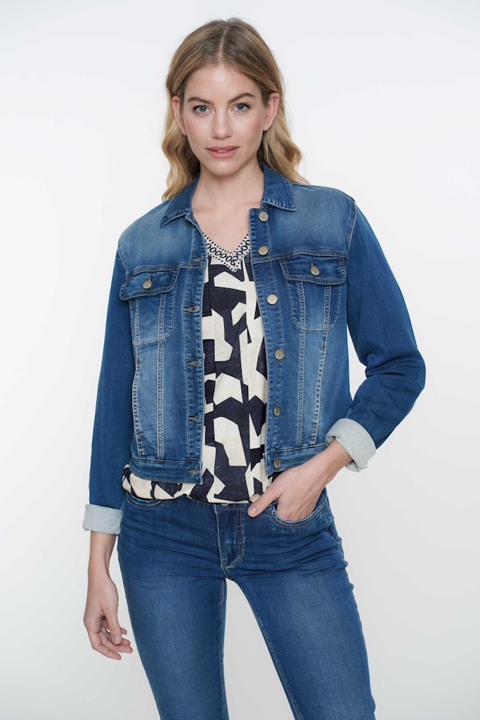 Geisha jeans jacket 55002-10 811 stonewash