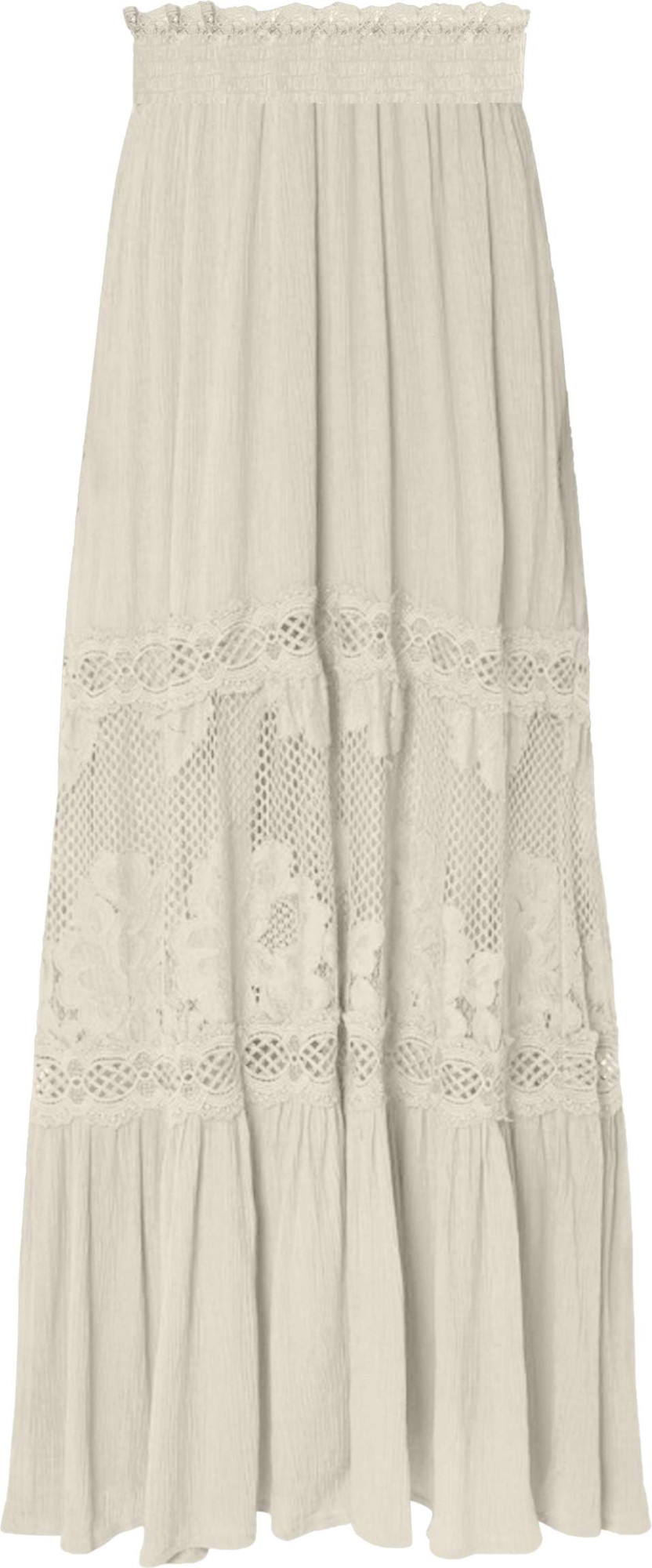 Y.A.S Yasmiza hw maxi skirt s. fest birch