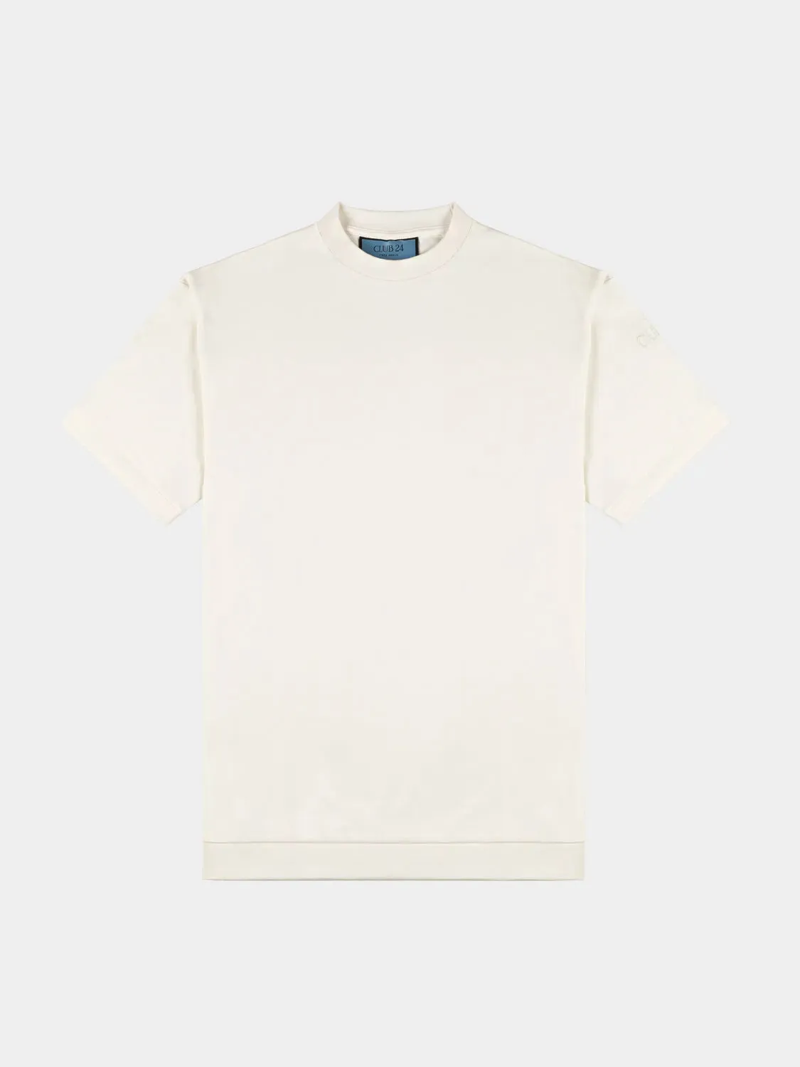 Club 24 freedom fit tee white smoke