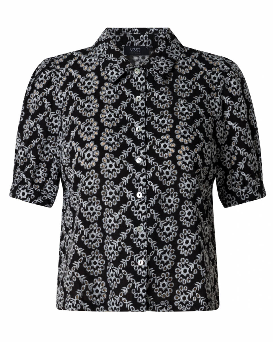 Yesta Blouse korte mouw a005615