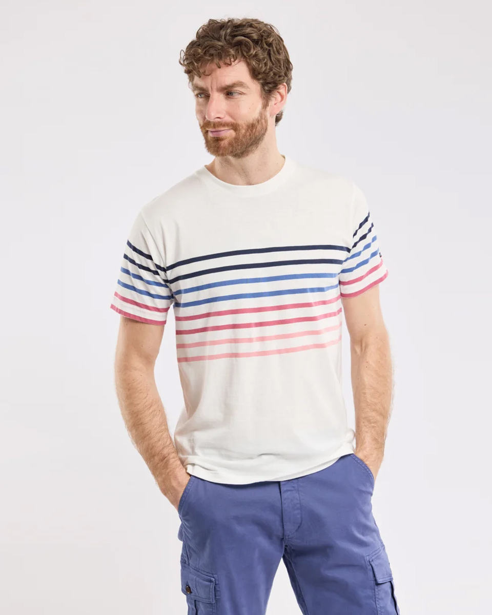 Armor Lux T-shirt korte mouw 72506 raye shirt