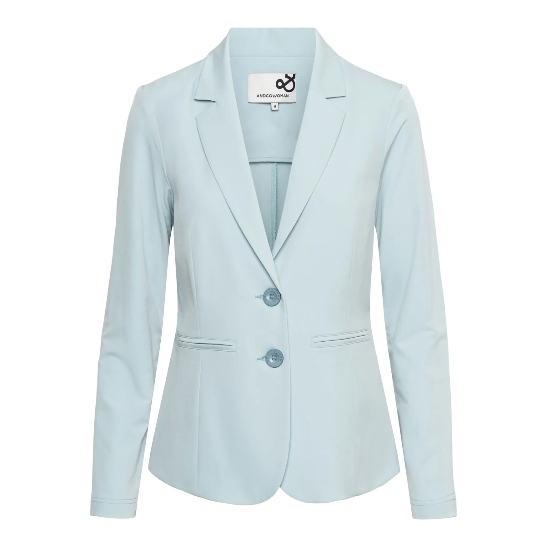 &Co Woman Phileine blazer-pastel turquoise