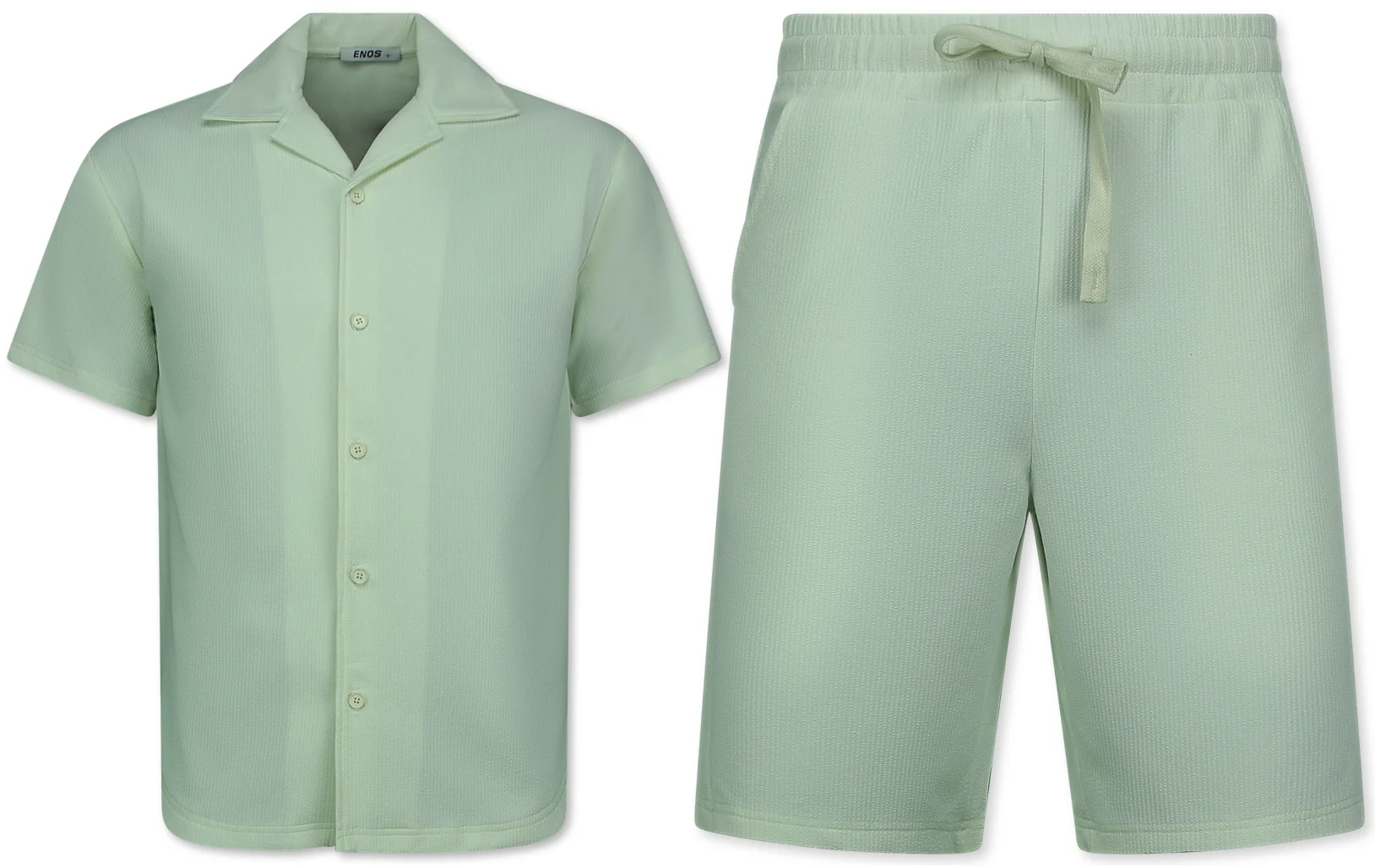 Enos Twinset ribbed oversized shirt