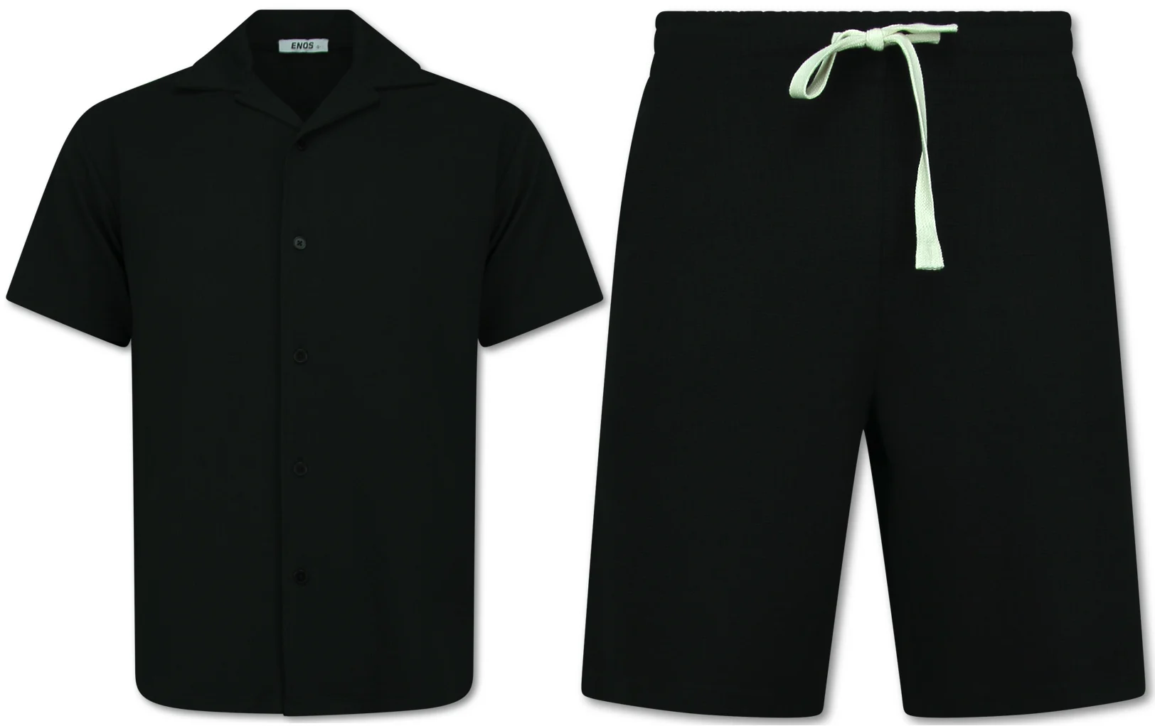 Enos Twinset ribbed oversized shirt