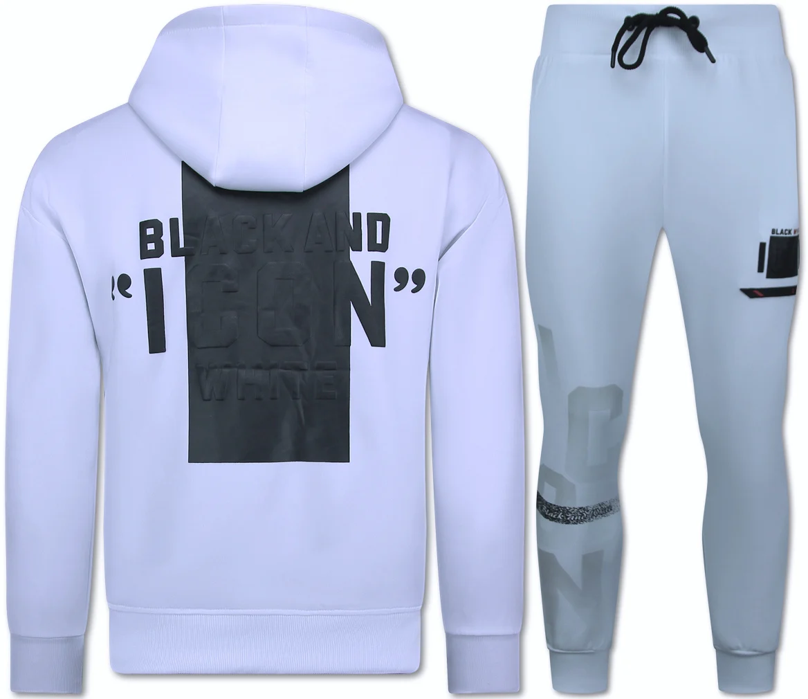 Top-Star Icon trui twinset print joggingpak volwassenen