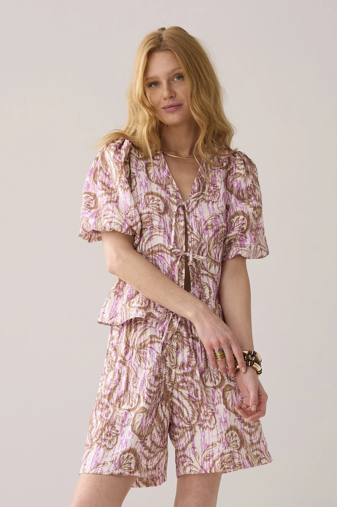 Summum 2s3312-12229 top botanische print