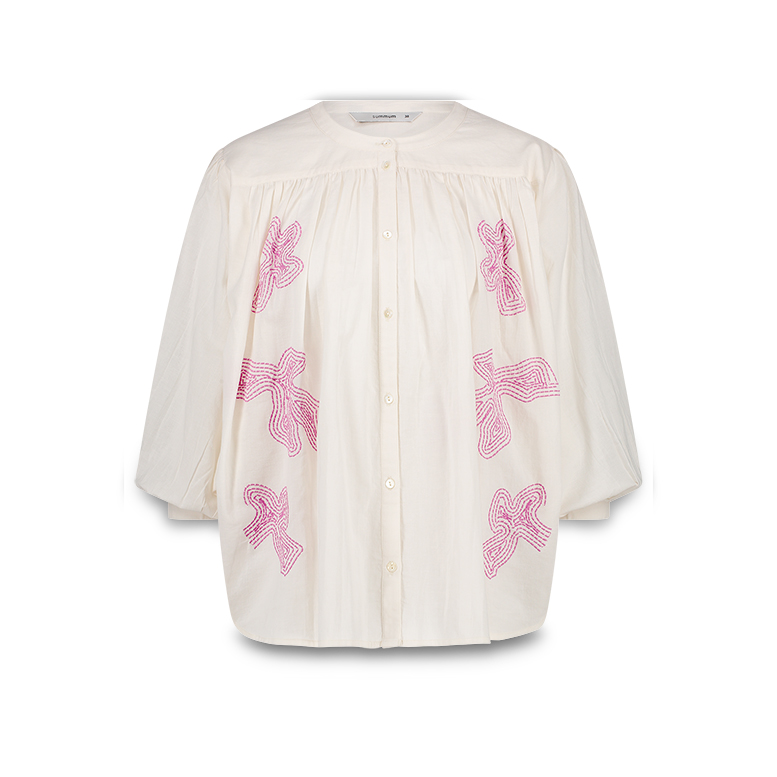 Summum blouse cotton voile 2s2925-11624 122 ivory