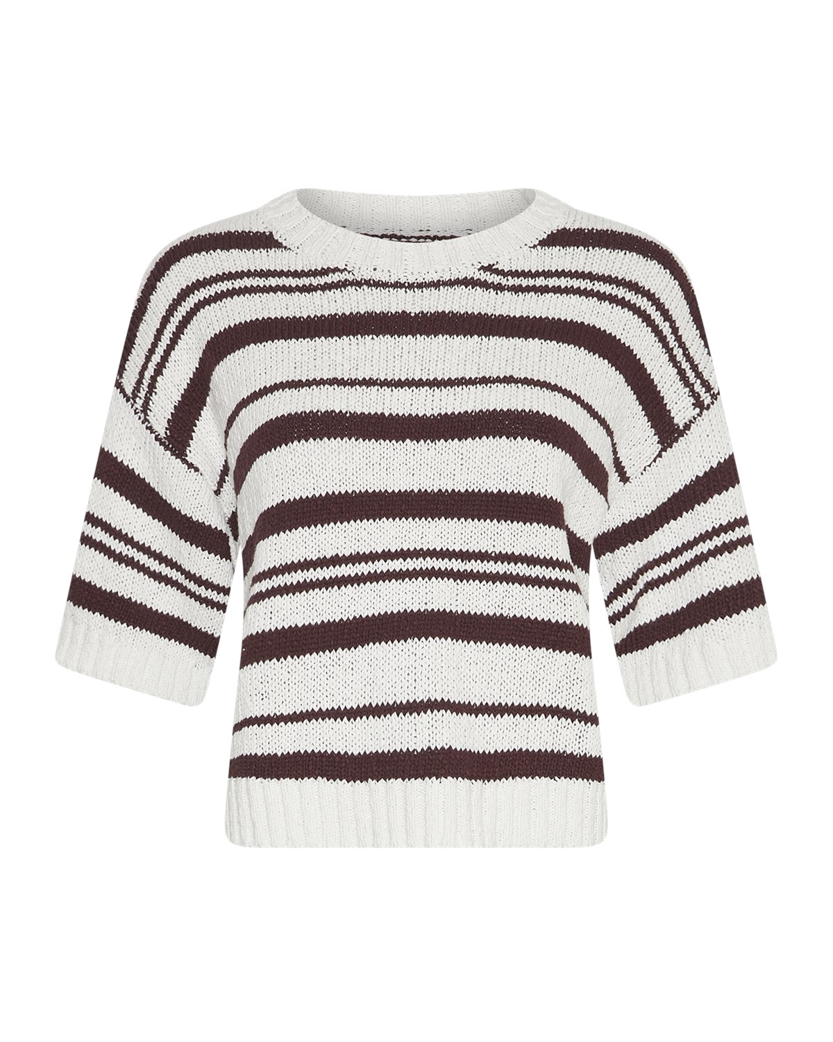 Moss Copenhagen pullover 18299 egret fudge