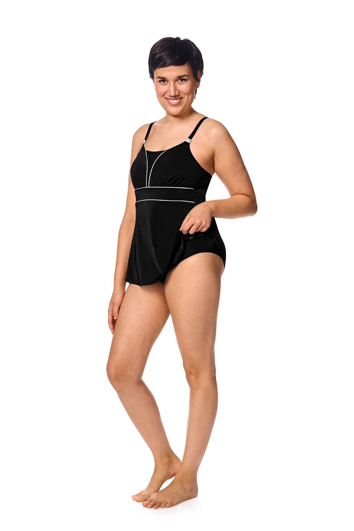 Amoena Ravello prothese badpak ravello sa c0336 c0336 black/silver