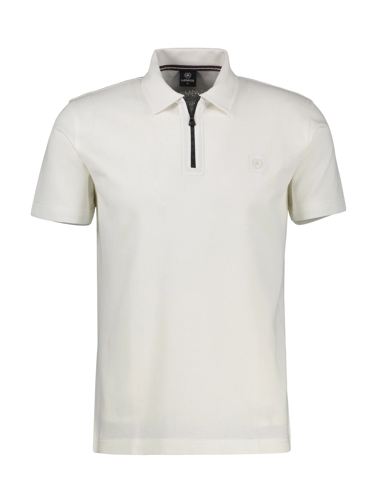 Lerros Heren polo 2553247 103 broken white