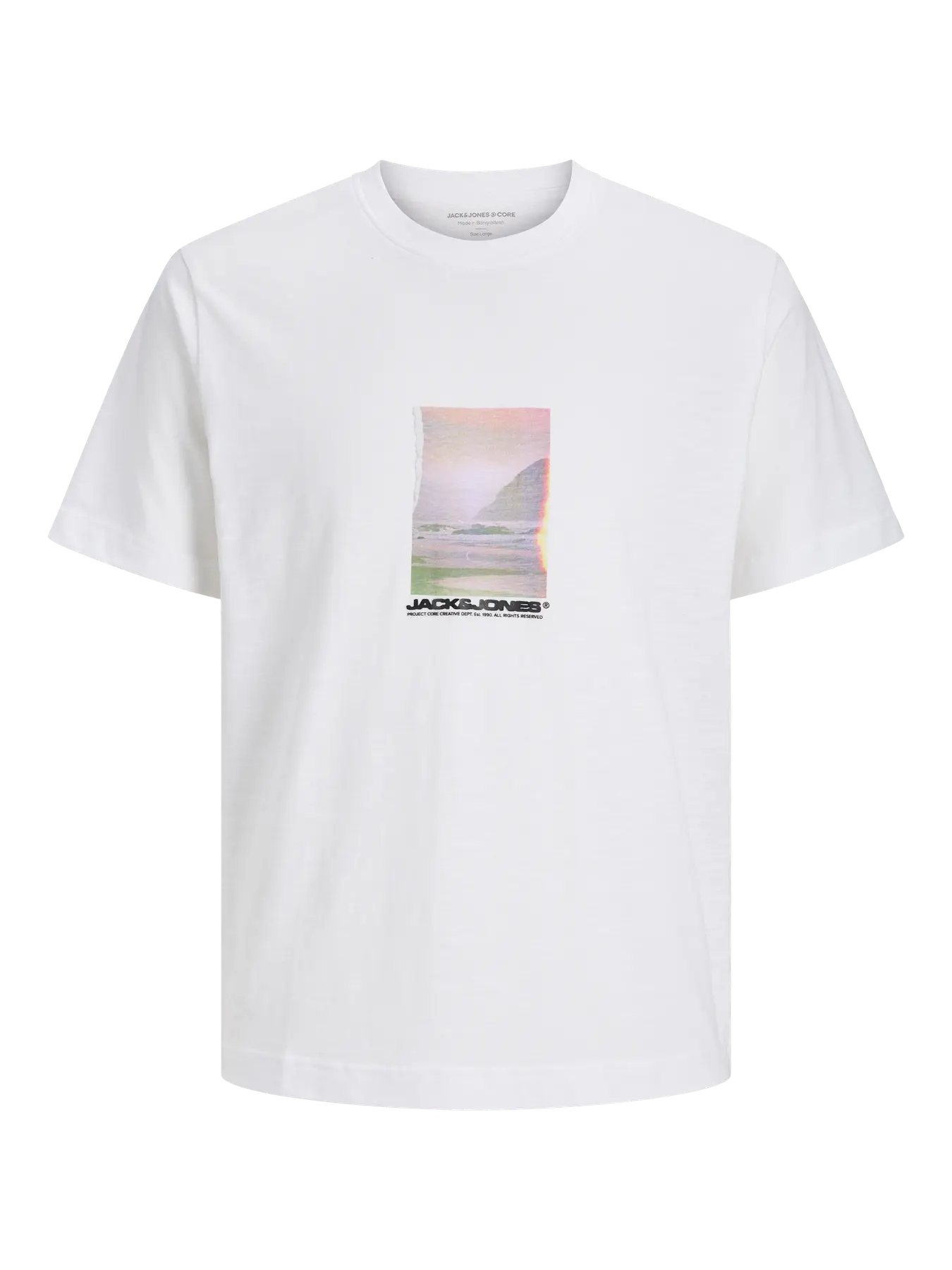 Jack & Jones Jocsagoo photo slub tee
