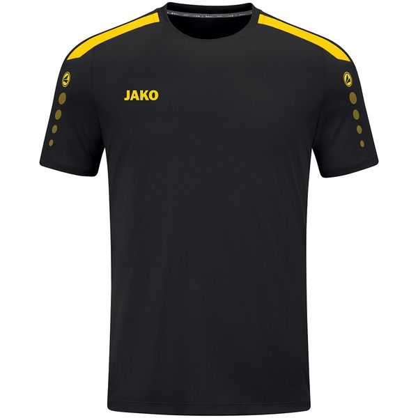Jako trikot power ka t-shirt voetbal train km jonge black/black/white