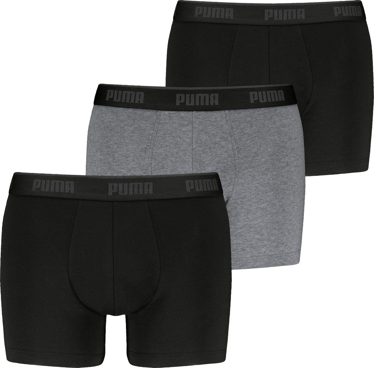 Puma everyday basic boxers 3p sportondergoed heren -multicolour