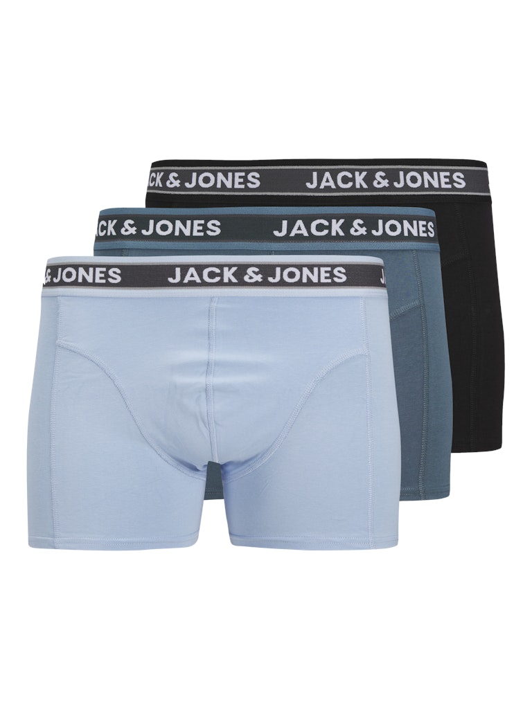 Jack & Jones jacevan solid trunks 3 pack 12268600 oceanview