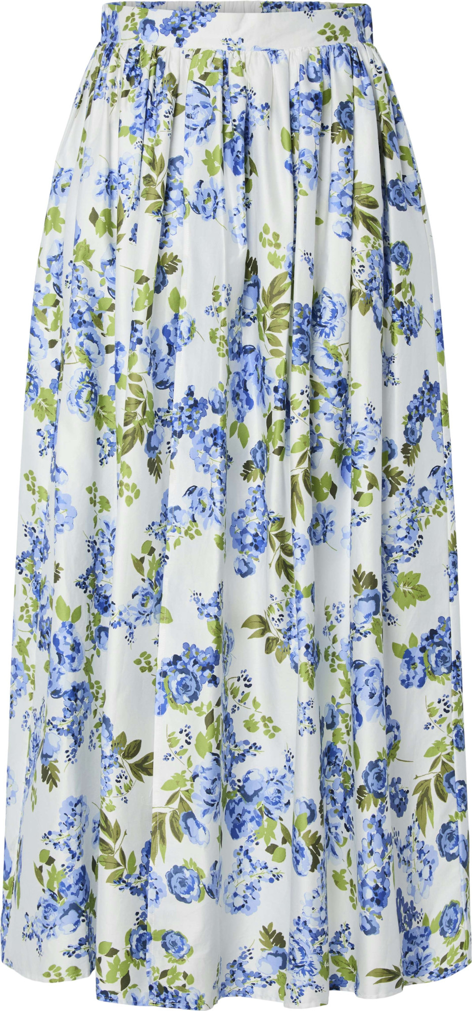 Y.A.S Yassienna hw maxi skirt d2d ecru/sienna print