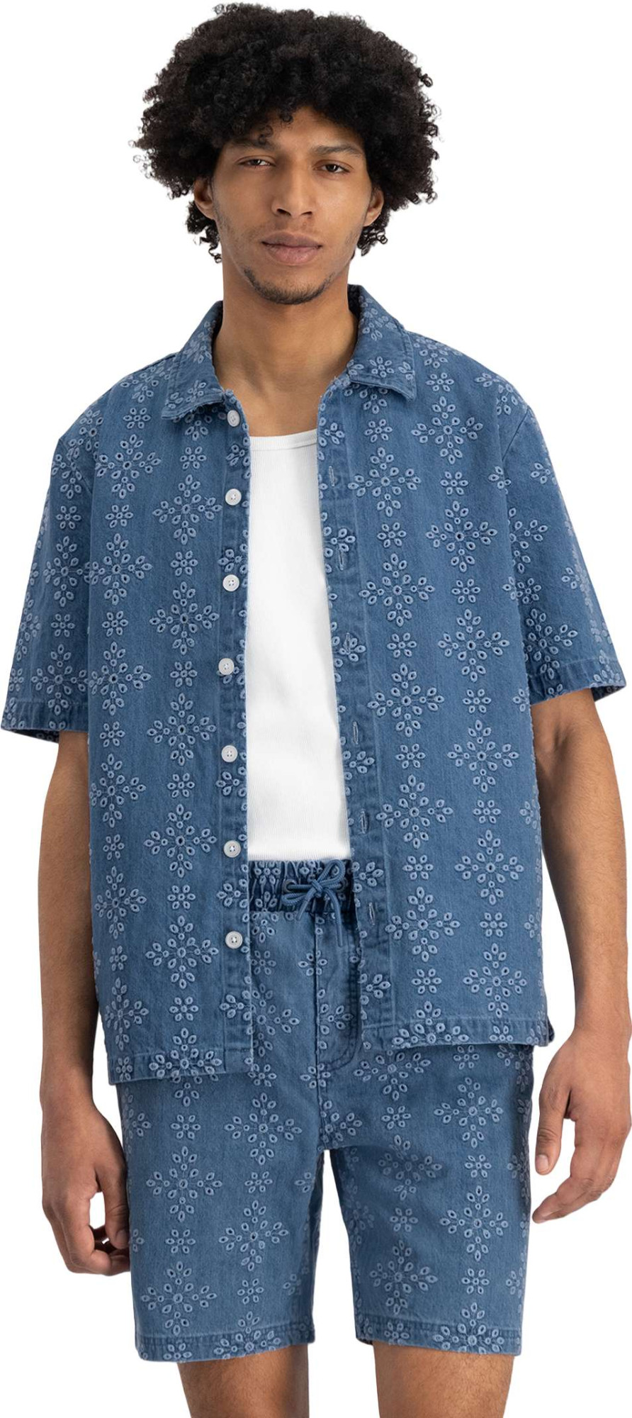 Law of the sea Alpha embroidered shirt