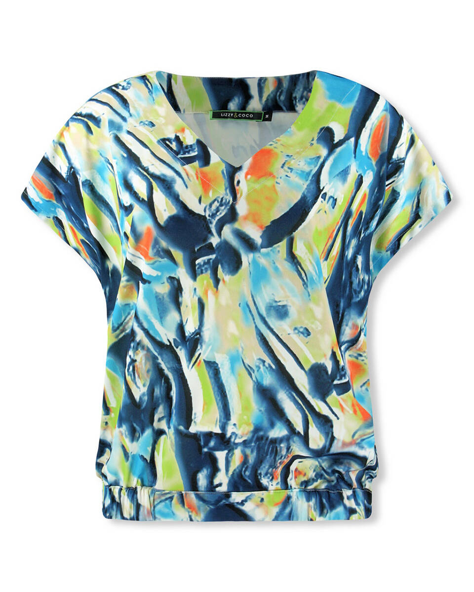 Lizzy & Coco Blouse korte mouw saz