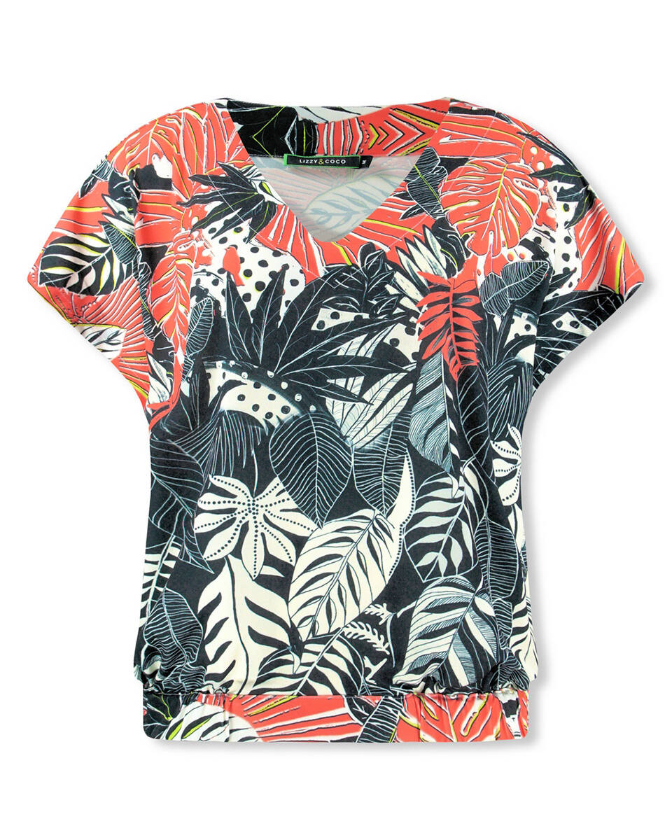 Lizzy & Coco Blouse korte mouw saz