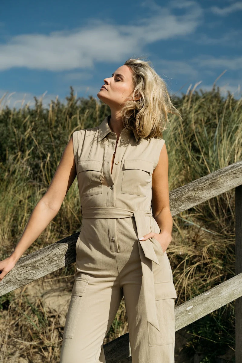 Maicazz Noras jumpsuit sand
