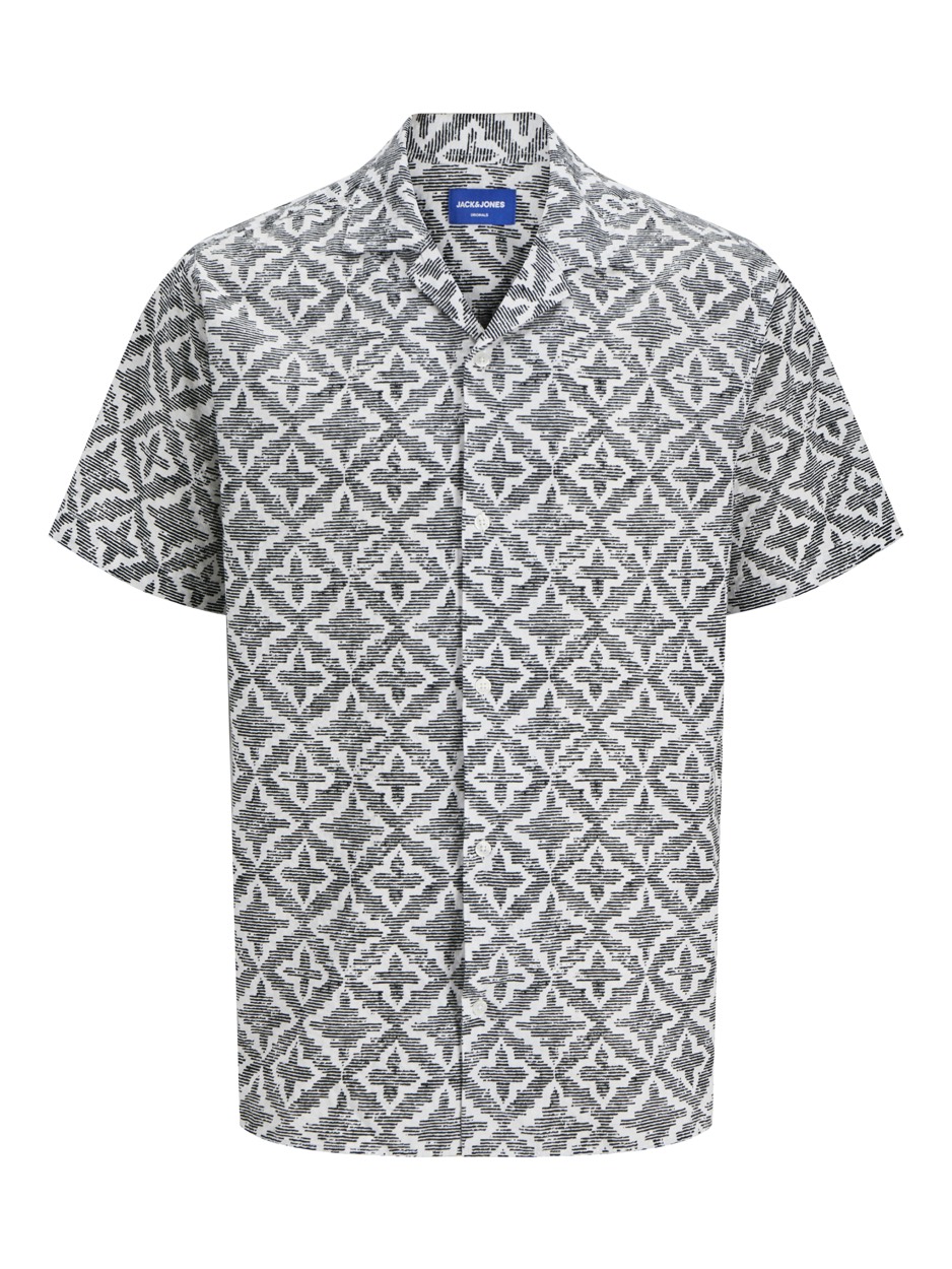 Jack & Jones Jorseersucker aop shirt ss dessin