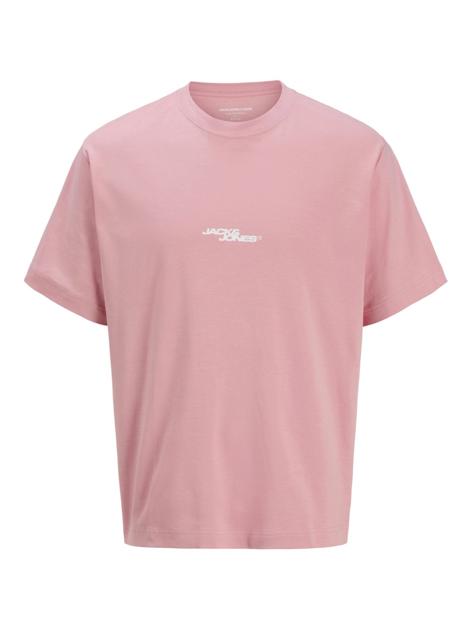 Jack & Jones Jcosago photo back tee ss crew neck -