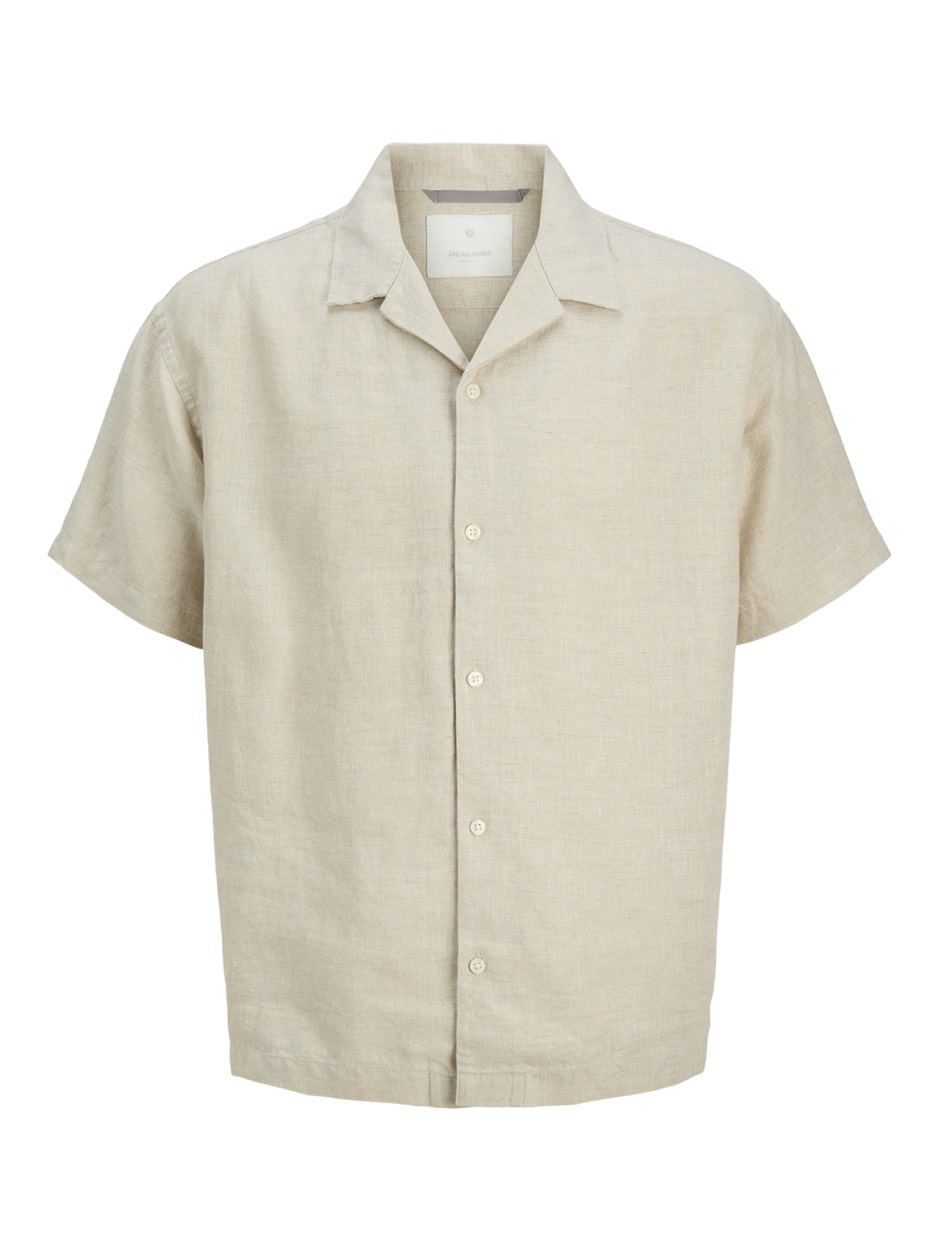 Jack & Jones Jprcclawrence linen resort ss shir zand