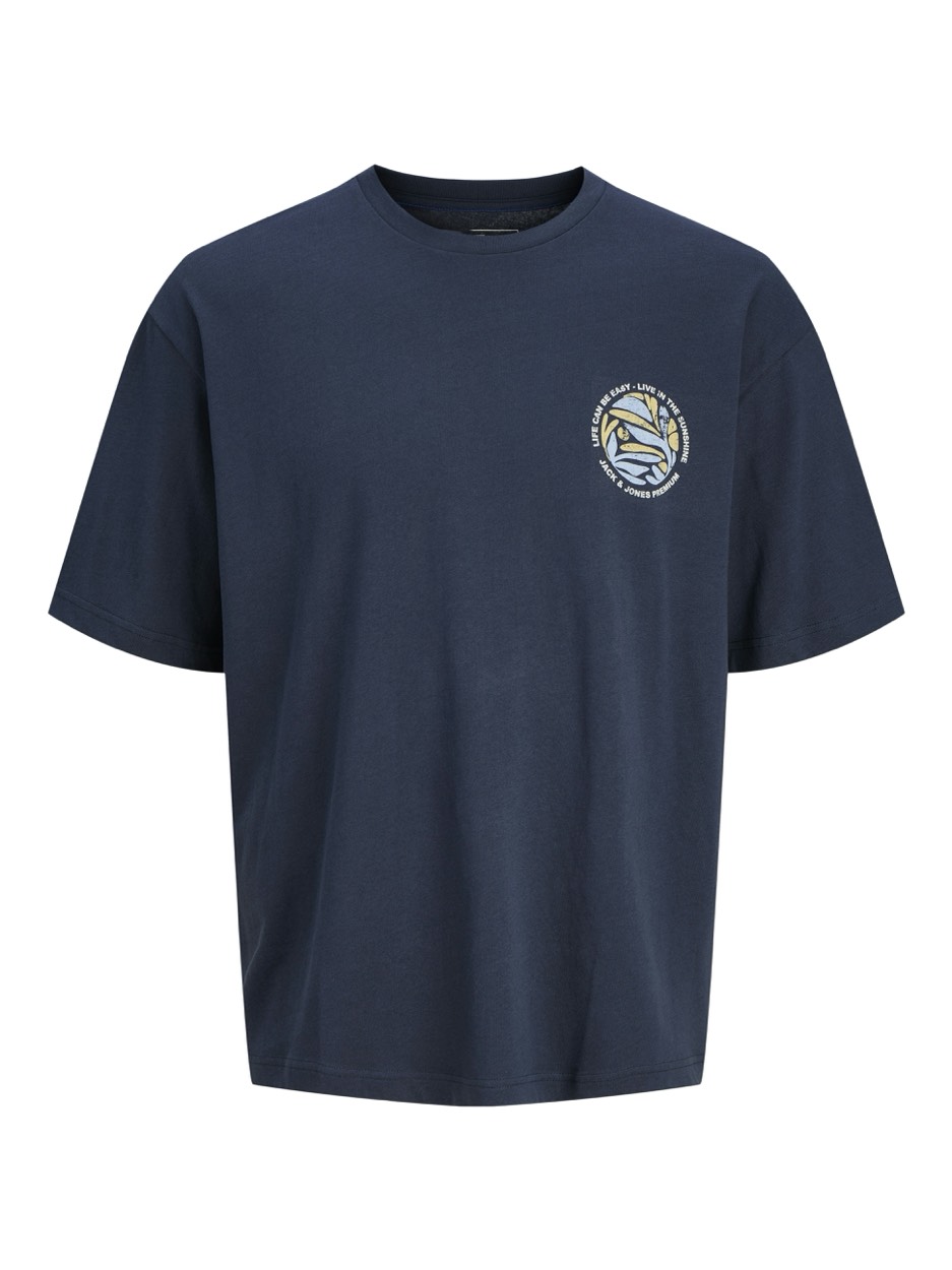 Jack & Jones Jprblumax ss tee navy