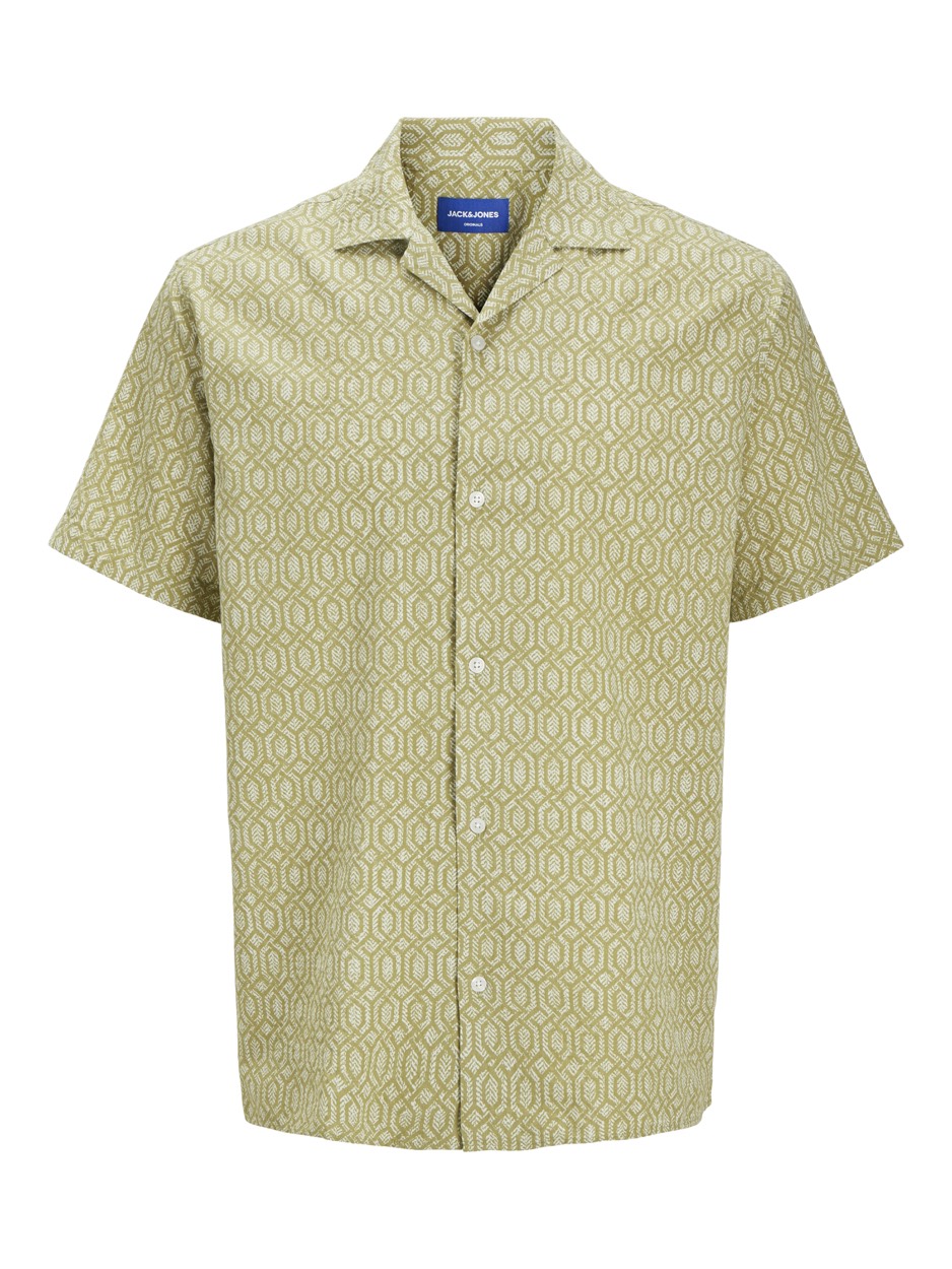 Jack & Jones Jorseersucker aop shirt ss dessin