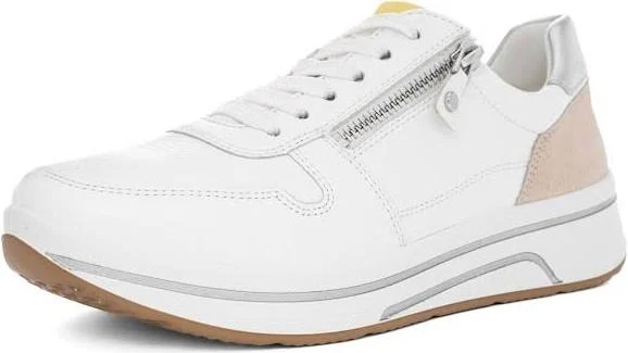 Ara 12-27540 sapporo h-wijdte white/limo 2111