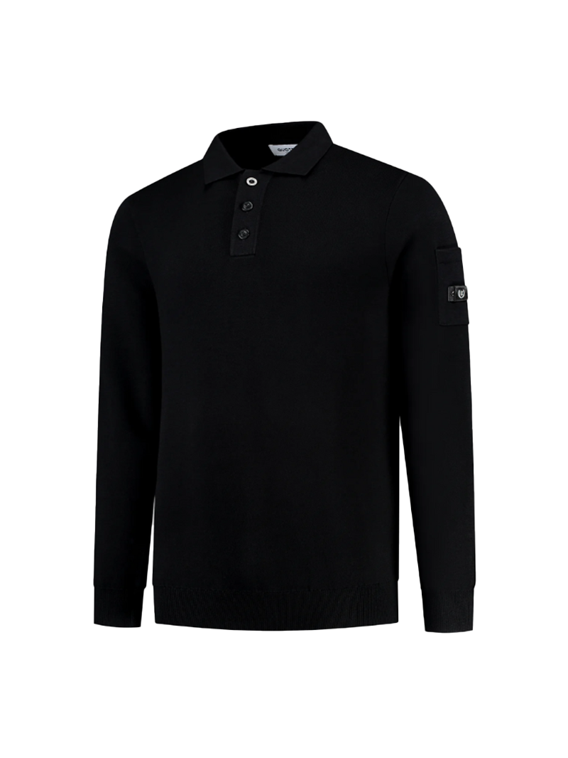 Quotrell Couture couteux knitted button up