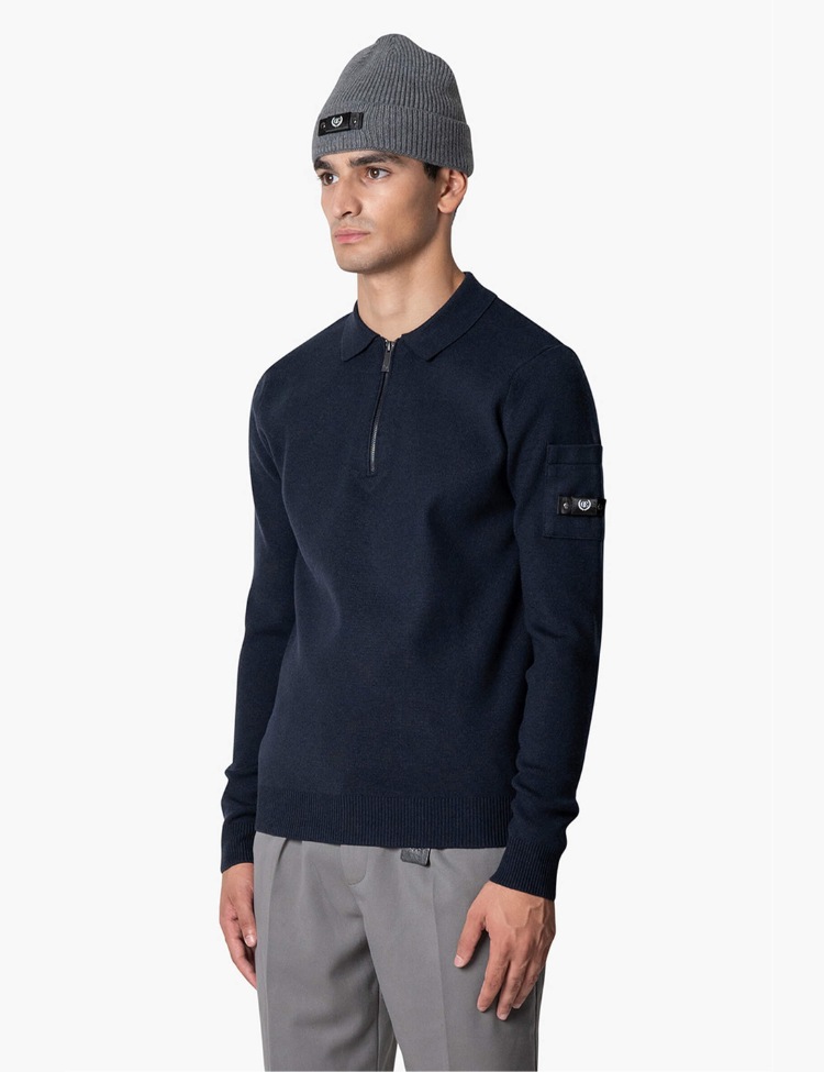 Quotrell Chief knitted polo