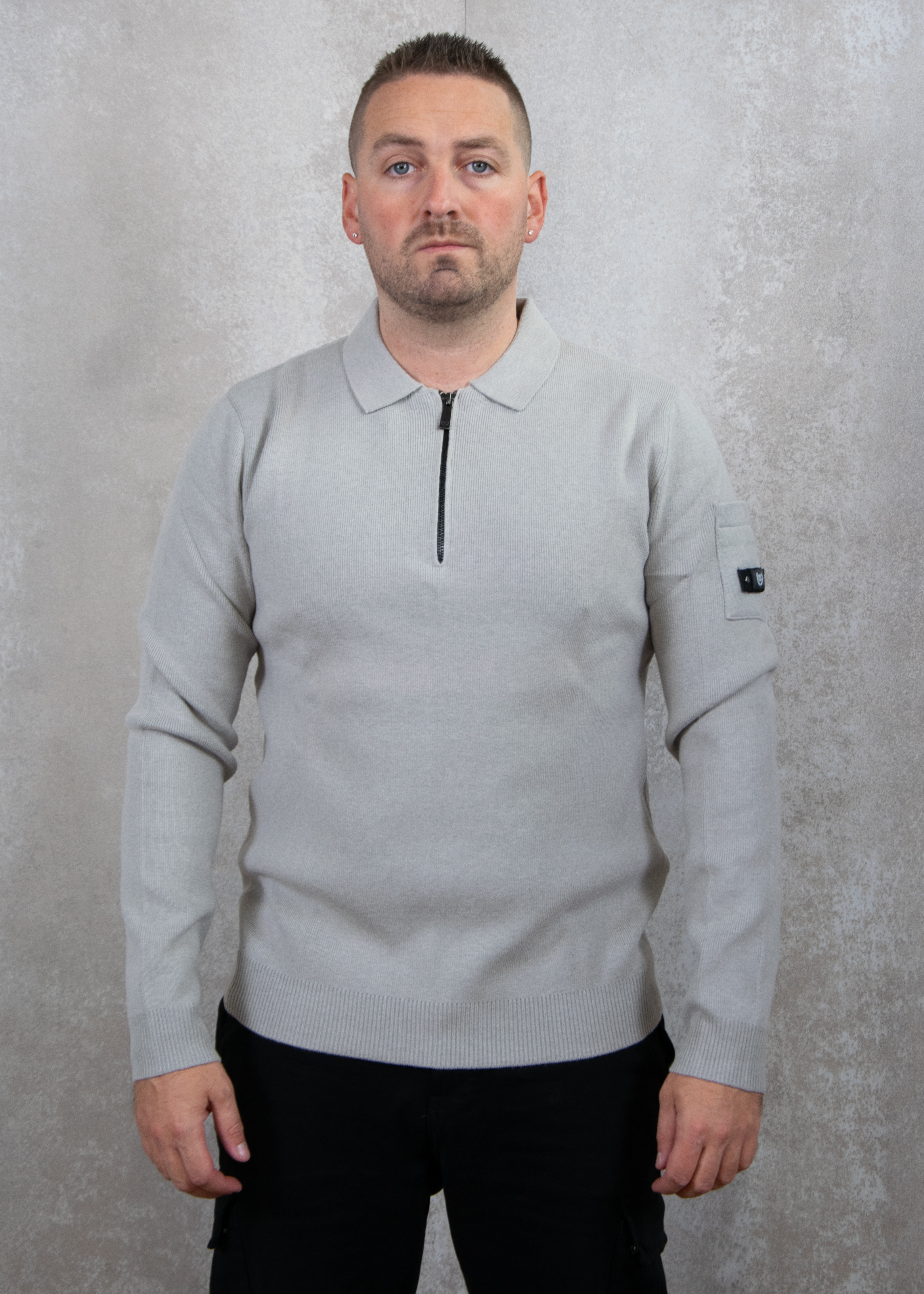 Quotrell Chief knitted polo