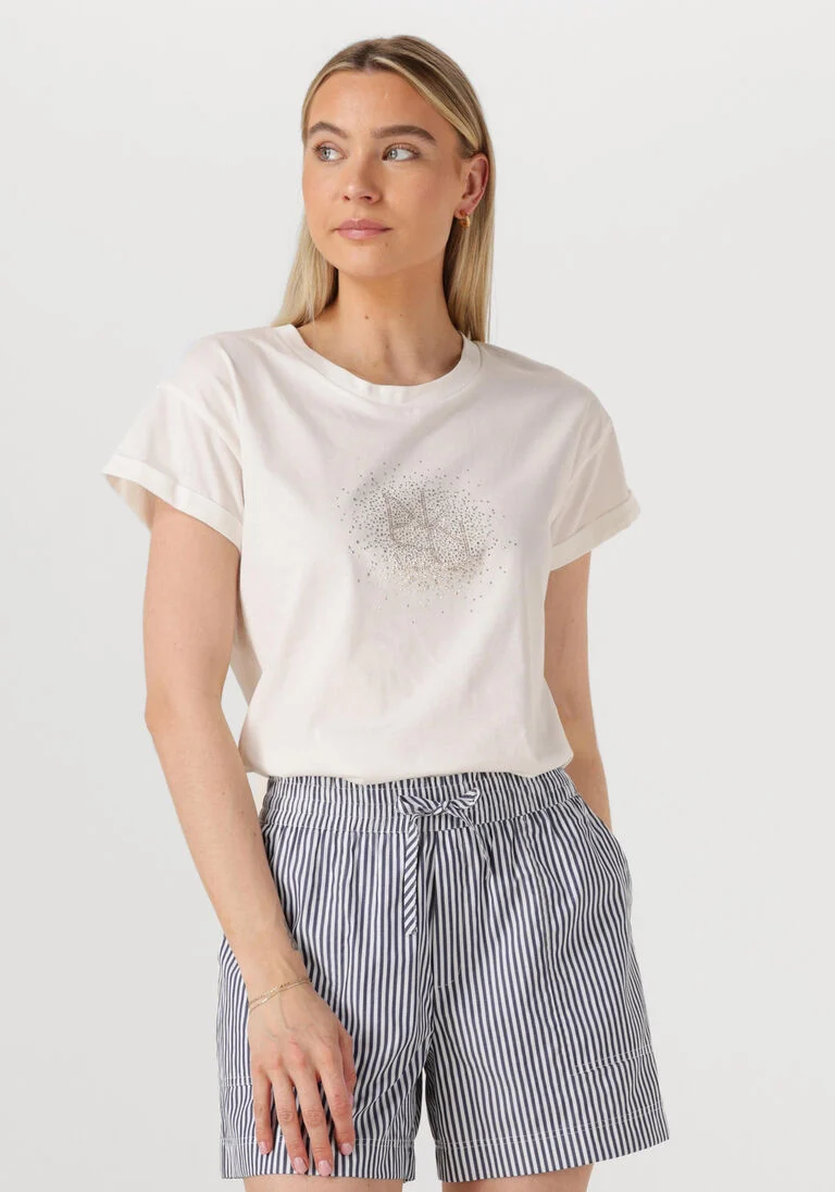 Nukus Nkf04008 126 vilamoura shirt nk strass offwhite/gold