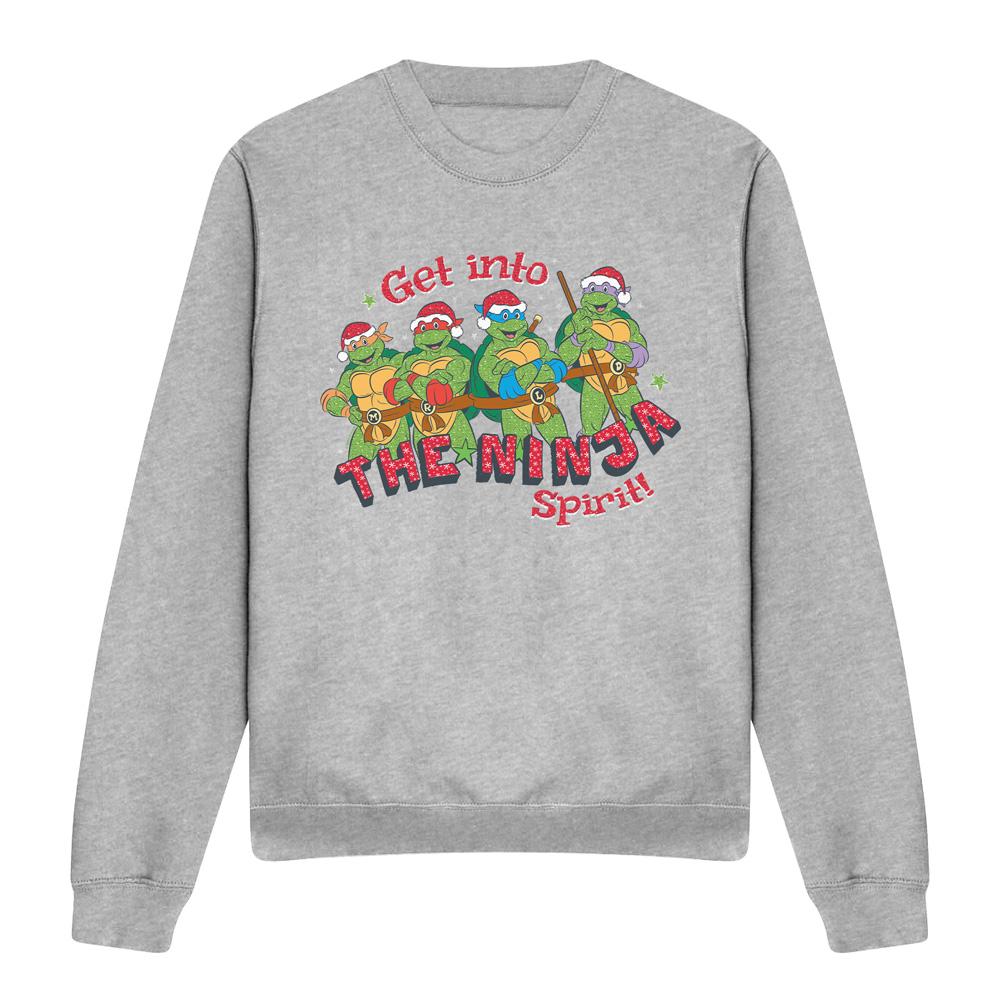 Teenage mutant ninja Turtles Volwassen uniseks the ninja christmas spirit sweatshirt