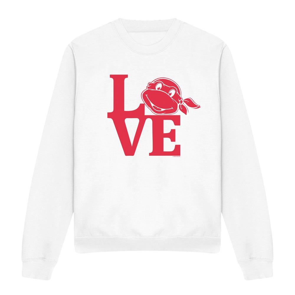 Teenage mutant ninja Turtles Uniseks valentijnsdag sweatshirt voor volwassenen