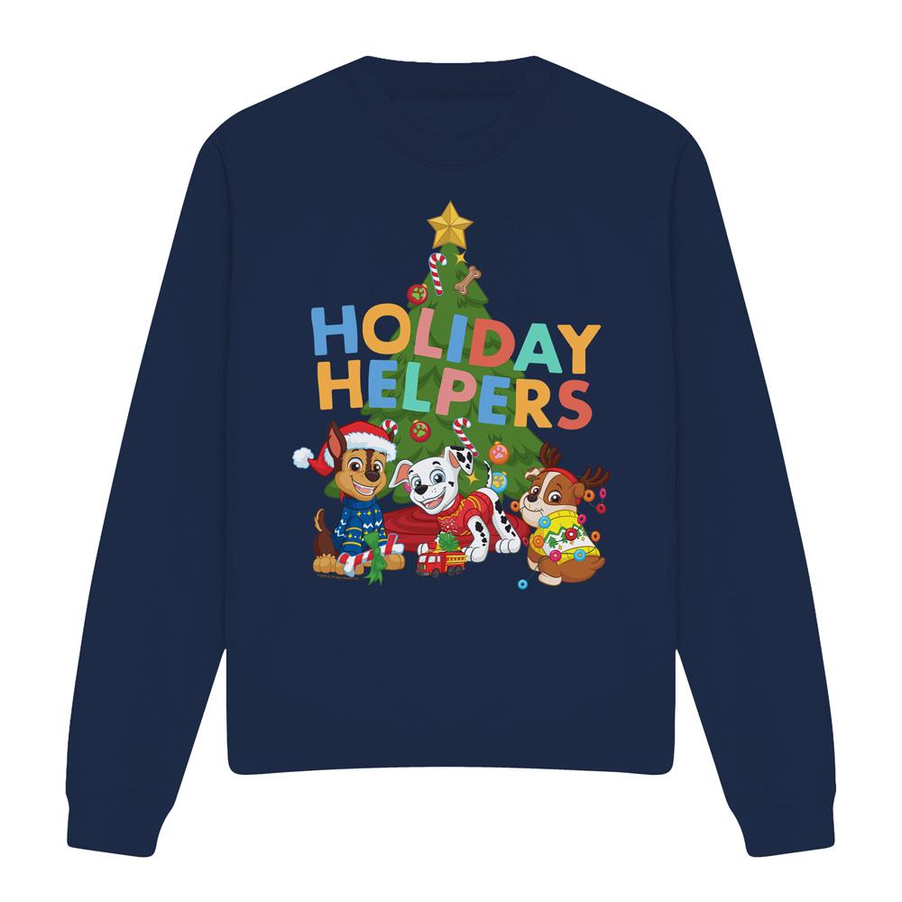 PAW Patrol Uniseks adult holiday helpers kerstmis sweatshirt