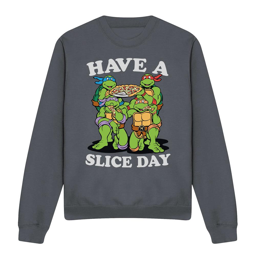Teenage mutant ninja Turtles Unisex have a slice day sweatshirt voor volwassenen