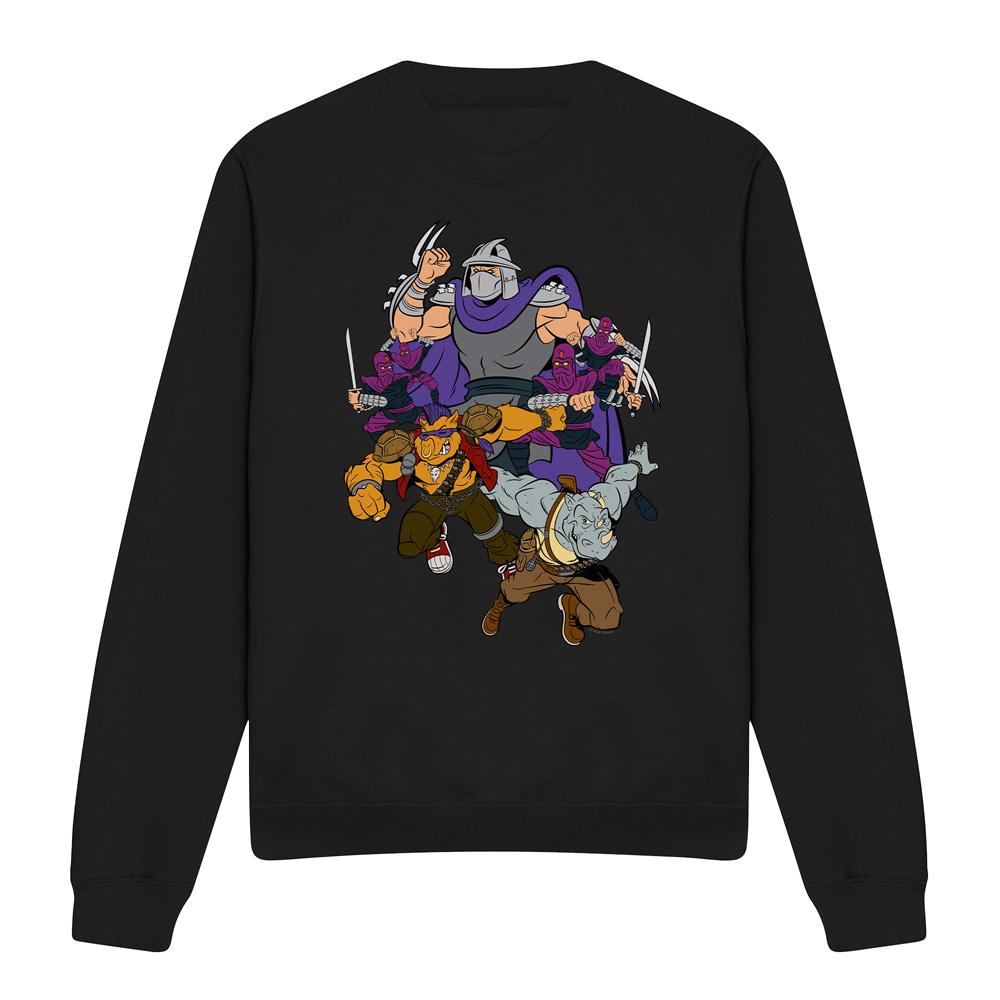 Teenage mutant ninja Turtles Volwassen uniseks shredder en foot clan sweatshirt