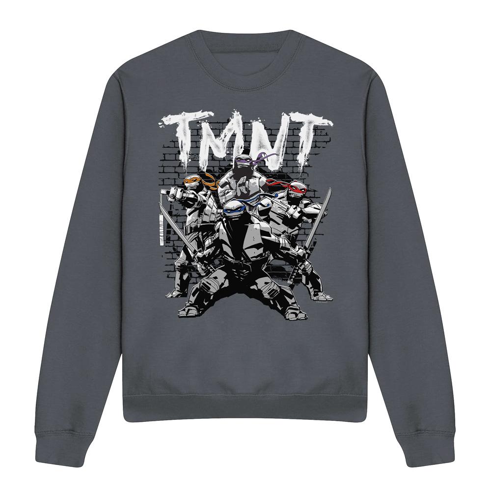 Teenage mutant ninja Turtles Uniseks tmnt team sweatshirt voor volwassenen