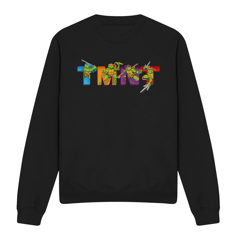 Teenage mutant ninja Turtles Unisex arcade hoofdscherm sweatshirt voor volwassenen