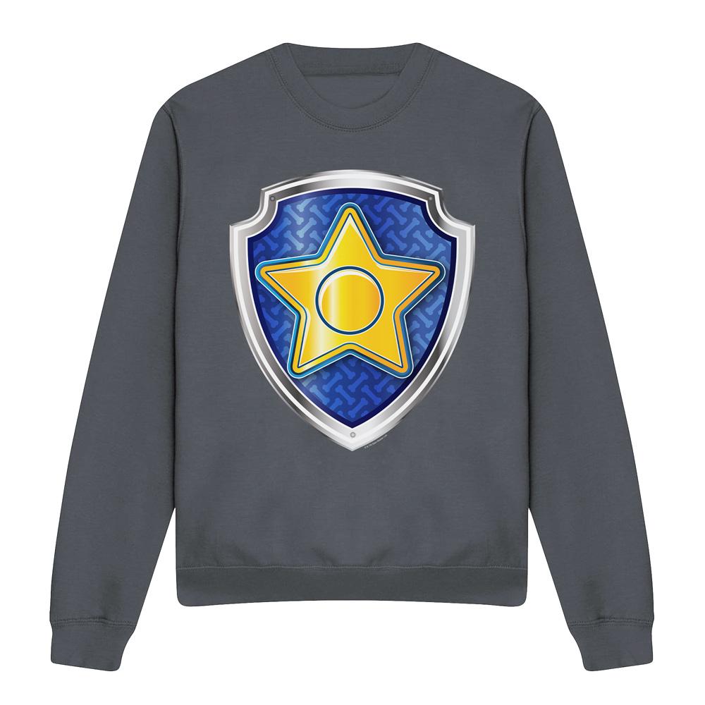 PAW Patrol Uniseks chase badge sweatshirt voor volwassenen