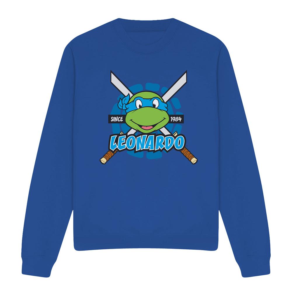 Teenage mutant ninja Turtles Uniseks volwassen leonardo-sweatshirt sinds 1984