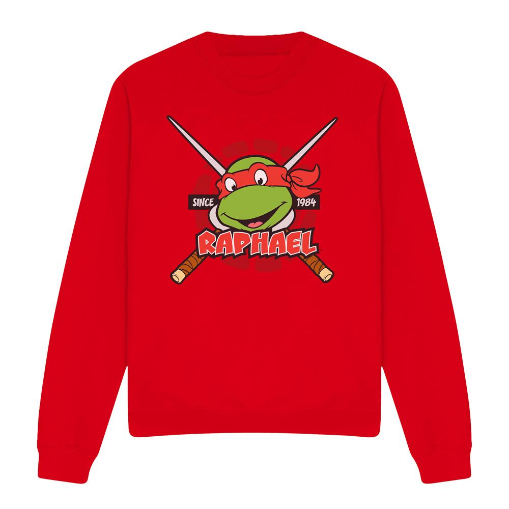 Teenage mutant ninja Turtles Uniseks raphael-sweatshirt voor volwassenen sinds 1984