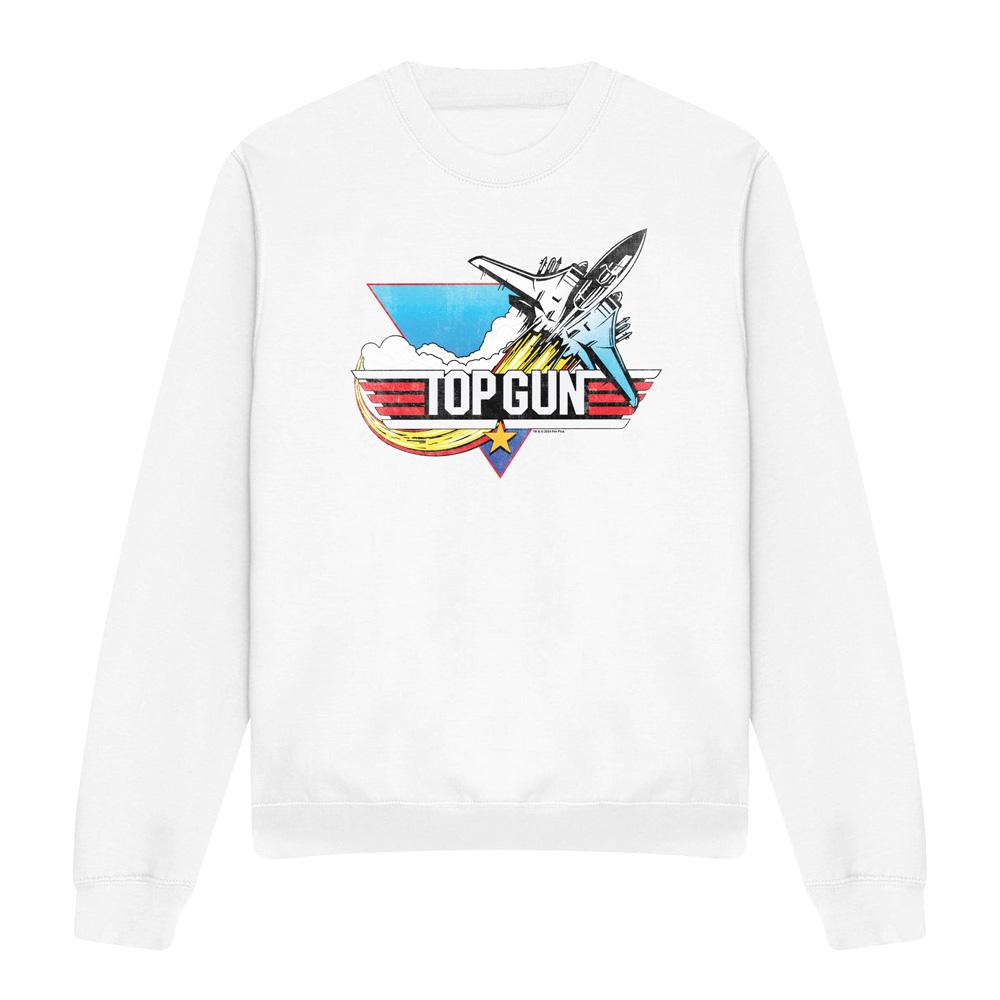 Top gun Unisex jet swoop logo sweatshirt voor volwassenen