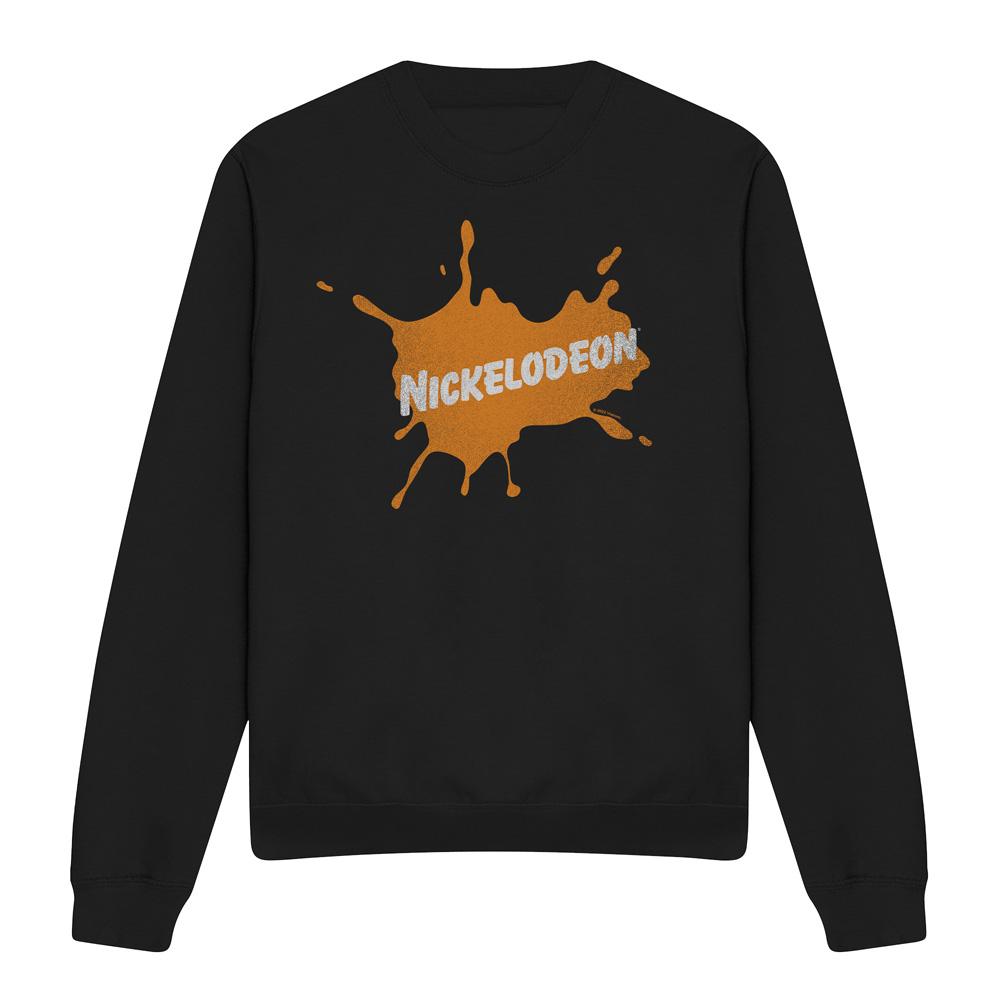 Nickelodeon Uniseks retro burst logo sweatshirt voor volwassenen